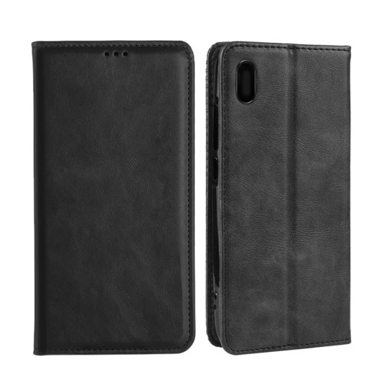 Leather Flip Cover with Internal Pocket For Xiaomi Redmi 7a Black Leather Flip Cover with Internal Pocket For Xiaomi Redmi 7a Black